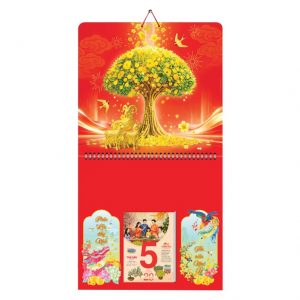 Lò Xo Giữa 37x70cm Gắn Bloc – Kim Tiền Tài Lộc – Mã: AH42