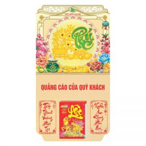 Dán nổi - Lò Xo Giữa 37x68cm Gắn Bloc – Mai Vàng Như Ý – Mã: BM108