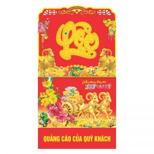 Lò Xo Giữa 37x68cm Gắn Bộ Số – Tài Lộc An Khang – Mã: BM54