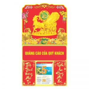 Dán nổi - Lò Xo Giữa 37x68cm Gắn Bloc – Đinh Mùi Đón Lộc – Mã: BM91