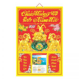 Bìa metalize 40x60cm Gắn Bloc – Tam Dương Khai Thái – Mã: HBT195