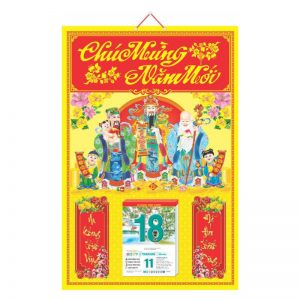 Bìa metalize 40x60cm Gắn Bloc – Phước Lộc Thọ – Mã: HBT197