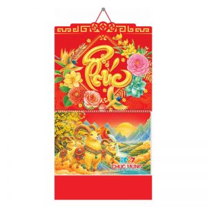 Lò Xo Giữa Bộ Số 37x68cm – Chữ Phúc – Mã: HN25
