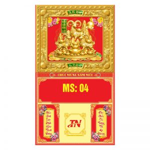 Bìa Khung Cao Cấp 40x70cm Gắn Bloc – Tam Dương Đại Cát – Mã: MS04