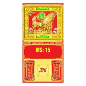 Bìa Khung Cao Cấp 37x70cm Gắn Bloc – Kim Dương Tấn Lộc – Mã: MS15