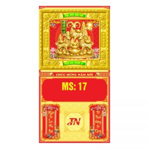 Bìa Khung Cao Cấp 37x70cm Gắn Bloc – Tam Dương Đại Cát – Mã: MS17