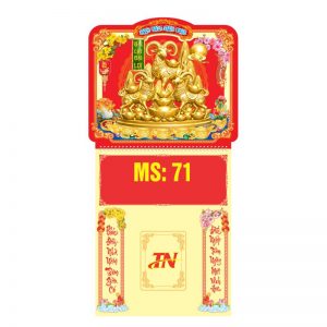 Lò Xo Giữa 33x65cm Gắn Bloc – Tam Dương Đại Cát – Mã: MS71