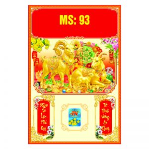 Bìa offset 40x60cm Gắn Bloc – Kim Dương Phúc Lộc – Mã: MS93