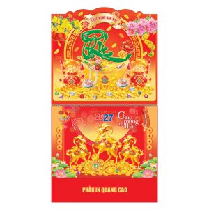 Lò Xo Giữa 37x68cm Gắn Bộ Số – Phúc Lộc An Khang – Mã: NB177