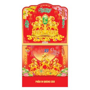 Lò Xo Giữa 37x68cm Gắn Bộ Số – Kim Dương Tài Lộc – Mã: NB187D
