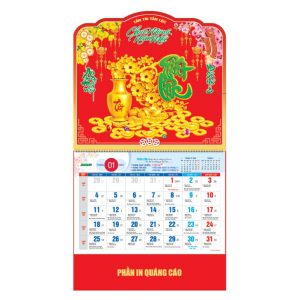 Lò Xo Giữa 37x68cm Gắn Bộ Số – Mai Phát Lộc – Mã: NB192D