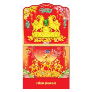 Lò Xo Giữa 37x68cm Gắn Bộ Số – Kim Dương Tài Lộc – Mã: NB201C