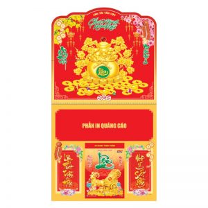 Dán nổi - Lò Xo Giữa 37x68cm Gắn Bloc – Túi Vàng – Mã: NB232D