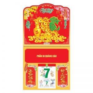 Dán nổi - Lò Xo Giữa 37x68cm Gắn Bloc – Mai Phát Lộc – Mã: NB233D