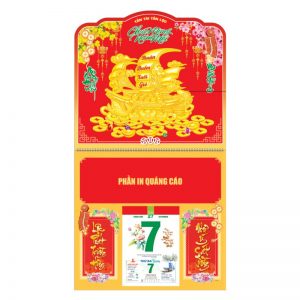 Dán nổi - Lò Xo Giữa 37x68cm Gắn Bloc – Thuận Buồm Xuôi Gió – Mã: NB245T