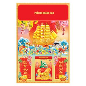 Bìa Bế Nổi 40x60cm Gắn Bloc – Thuyền Buồm – Mã: NB25