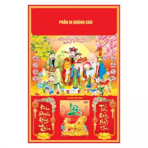 Bìa offset 40x60cm Gắn Bloc – Phước Lộc Thọ – Mã: NB32