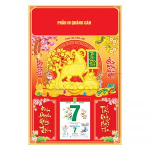 Bìa Dán Nổi 40x60cm Gắn Bloc – Kim Dê Vượng Phát – Mã: NB3D-17C