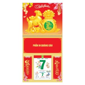 Lò Xo Giữa 30x60cm Gắn Bloc – Dê Và Túi Vàng – Mã: NB65T