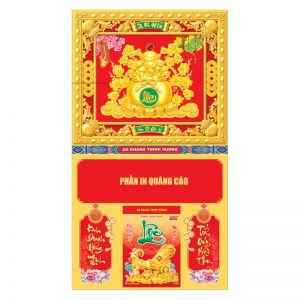 Bìa Khung Cao Cấp 40x71cm Gắn Bloc – Túi Vàng – Mã: NB72D