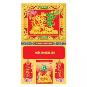 Bìa Khung Cao Cấp 40x71cm Gắn Bloc – Mai Phát Tài – Mã: NB78D